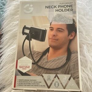 NWOT Hands-Free Neck Phone Holder.